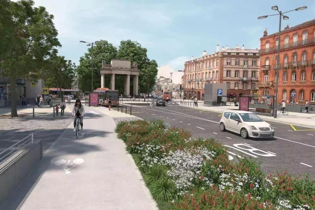 Le Magnifique, Hyper Centre Leilighet Toulouse Eksteriør bilde
